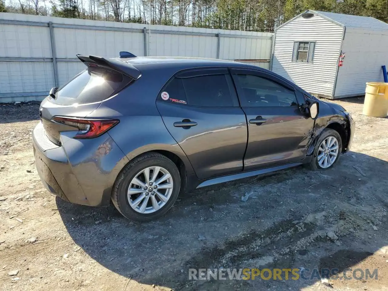 3 Photograph of a damaged car JTND4MBE9P3208047 TOYOTA COROLLA 2023
