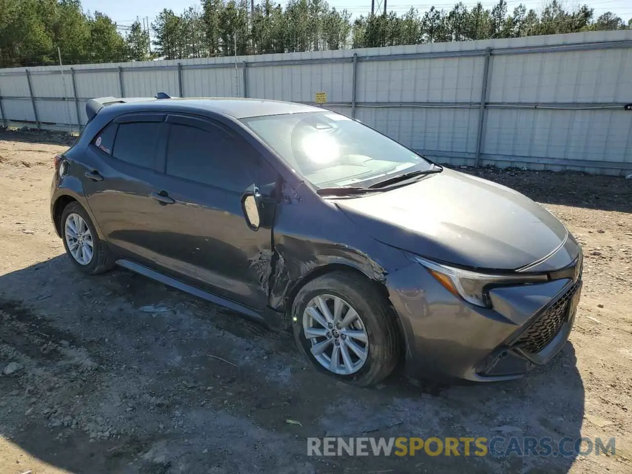 4 Photograph of a damaged car JTND4MBE9P3208047 TOYOTA COROLLA 2023