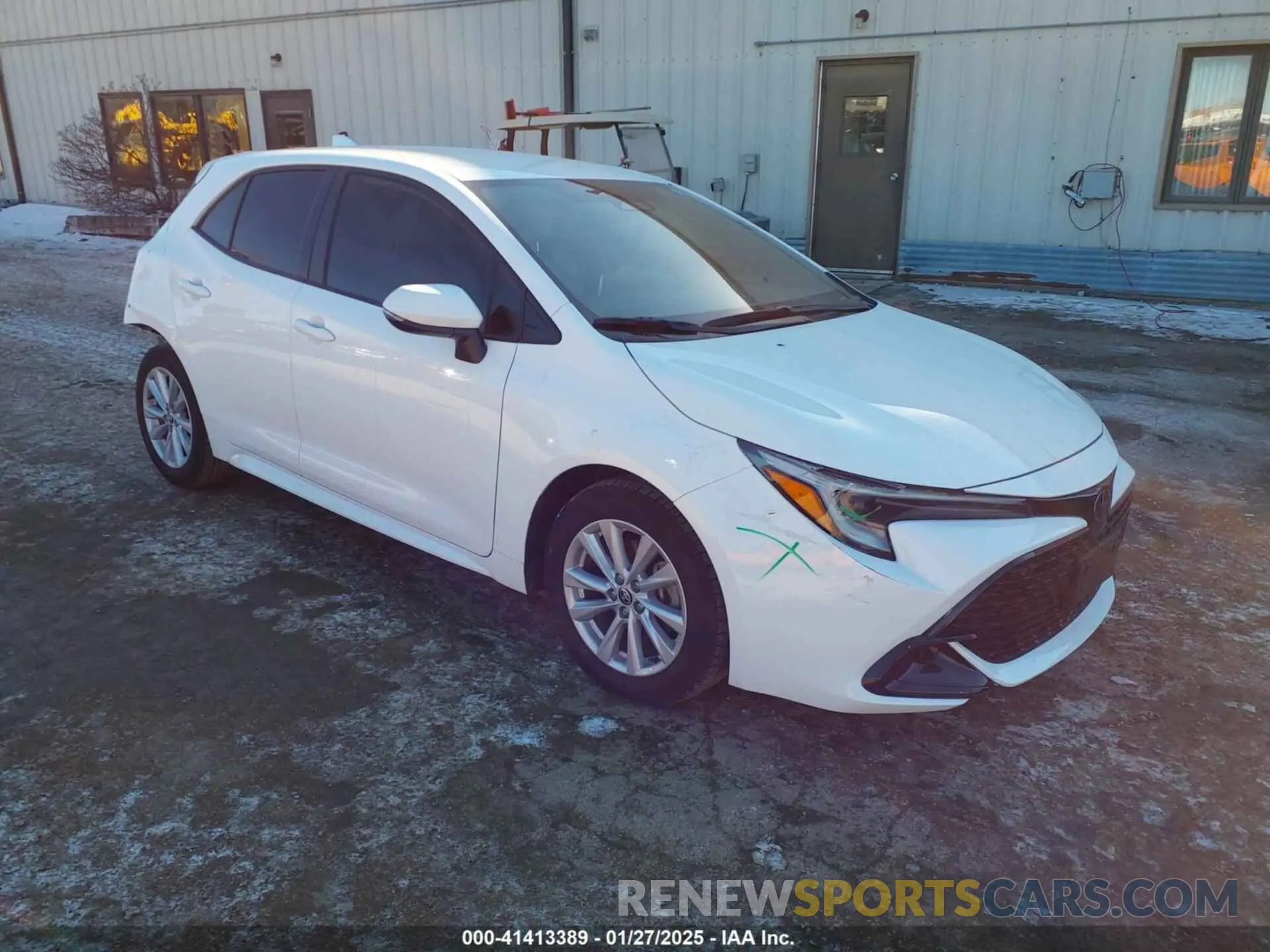 1 Photograph of a damaged car JTND4MBE9P3211742 TOYOTA COROLLA 2023