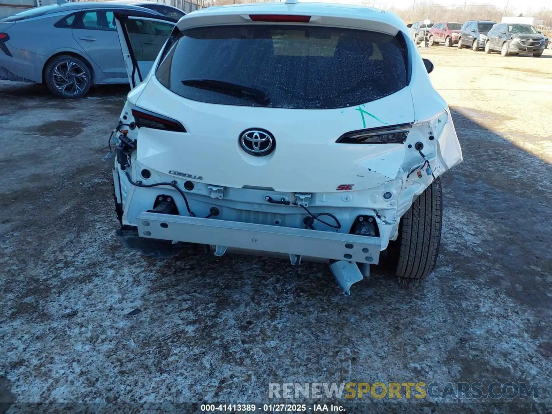 6 Photograph of a damaged car JTND4MBE9P3211742 TOYOTA COROLLA 2023