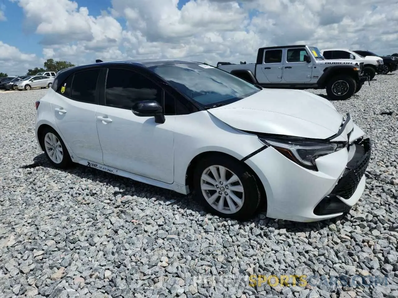 4 Photograph of a damaged car JTND4MBEXP3206324 TOYOTA COROLLA 2023