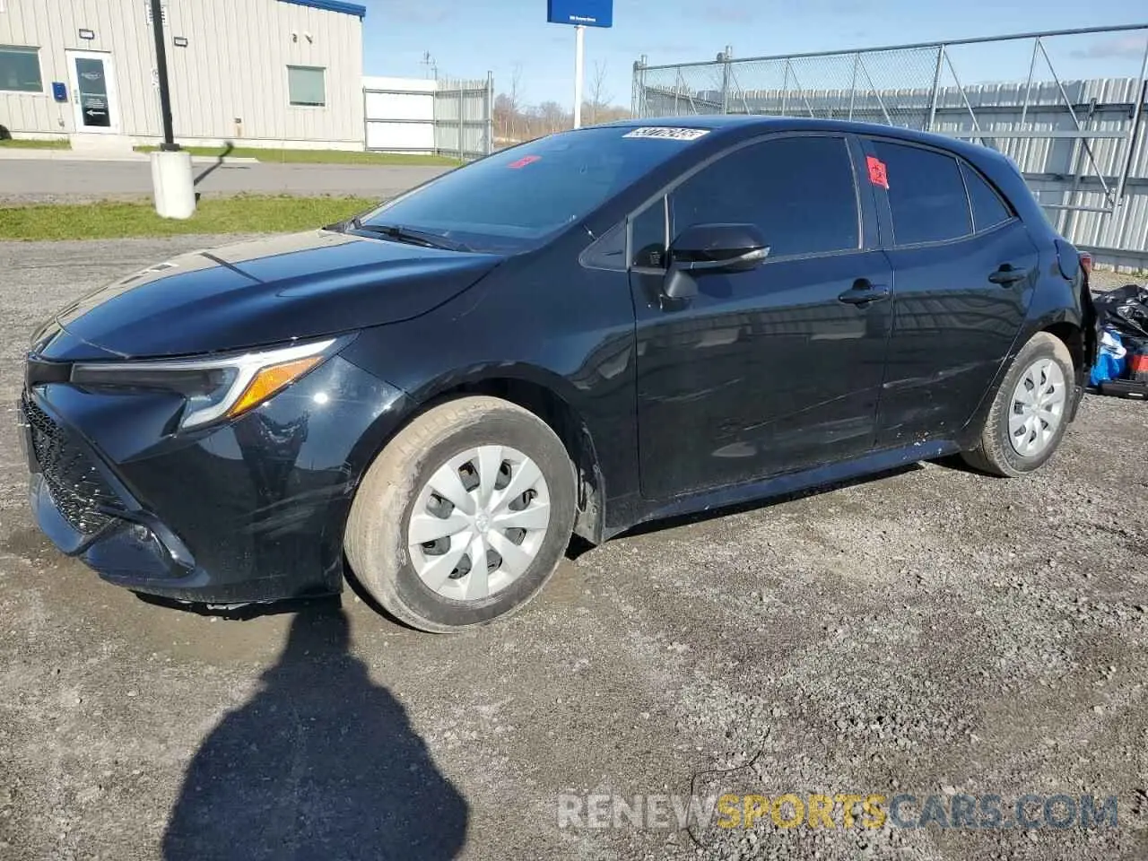 1 Photograph of a damaged car JTNK4MBE1P3210088 TOYOTA COROLLA 2023