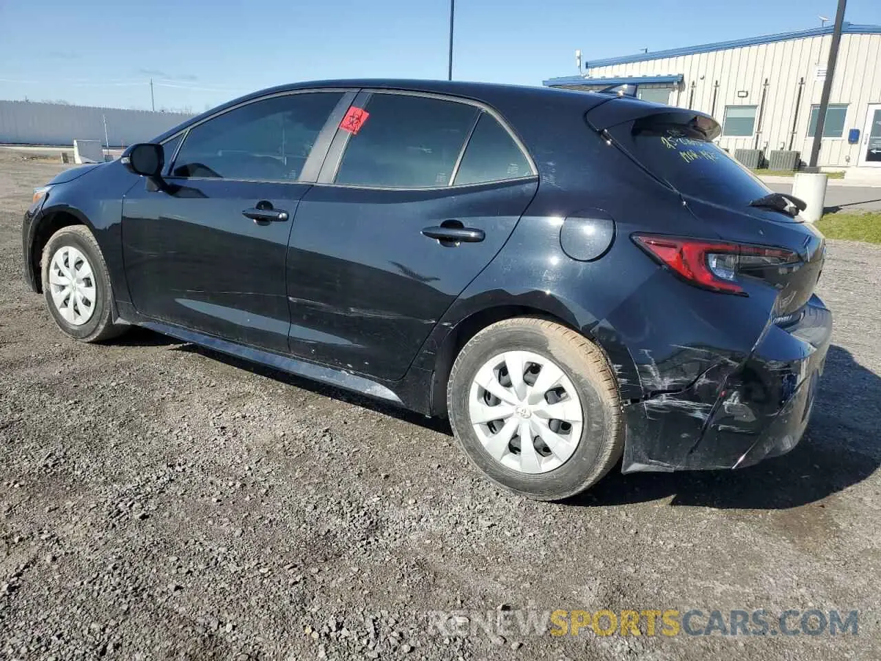 2 Photograph of a damaged car JTNK4MBE1P3210088 TOYOTA COROLLA 2023