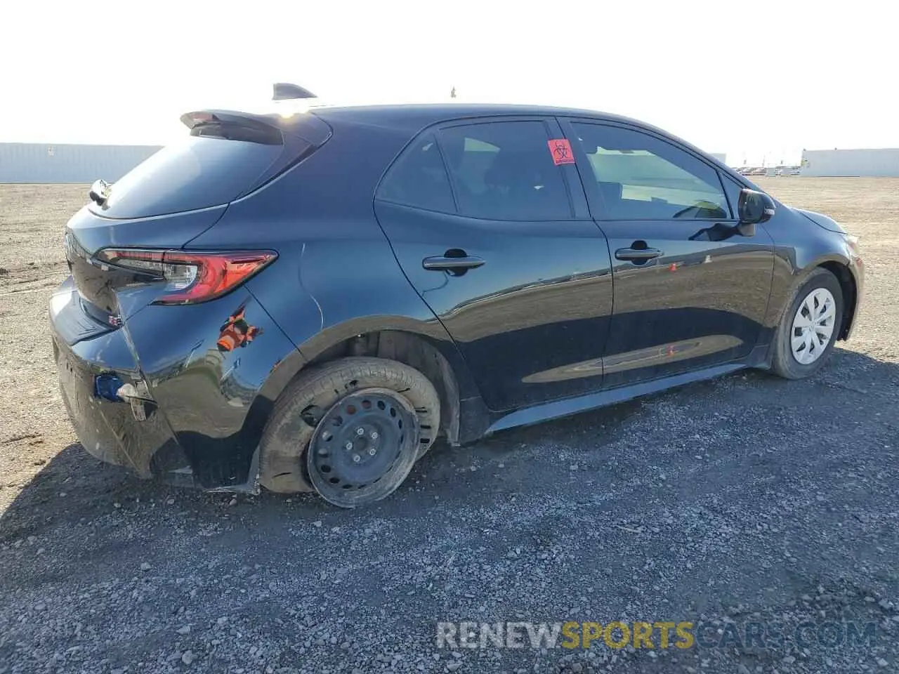 3 Photograph of a damaged car JTNK4MBE1P3210088 TOYOTA COROLLA 2023