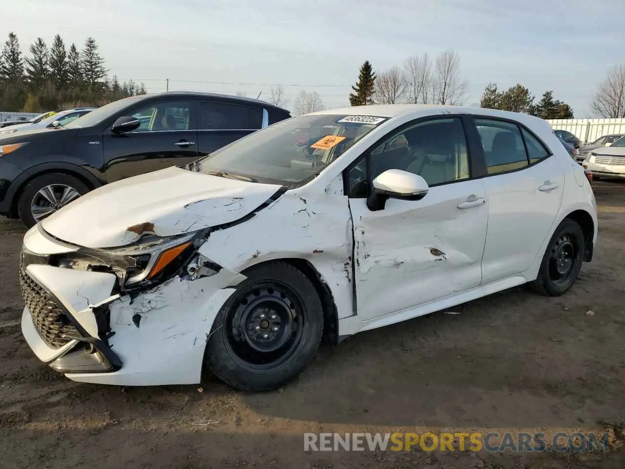 1 Photograph of a damaged car JTNK4MBE4P3200610 TOYOTA COROLLA 2023
