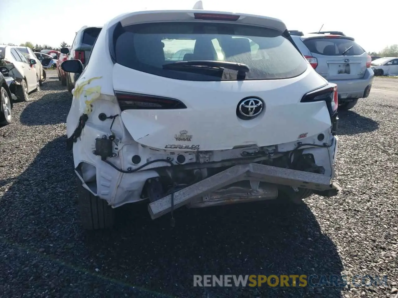 12 Photograph of a damaged car JTNK4MBE8P3192057 TOYOTA COROLLA 2023