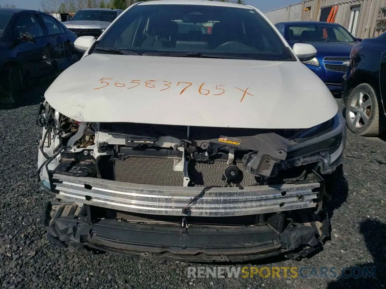 5 Photograph of a damaged car JTNK4MBE8P3192057 TOYOTA COROLLA 2023