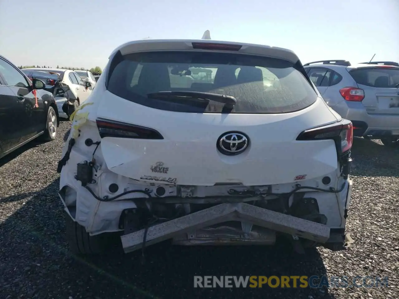 6 Photograph of a damaged car JTNK4MBE8P3192057 TOYOTA COROLLA 2023