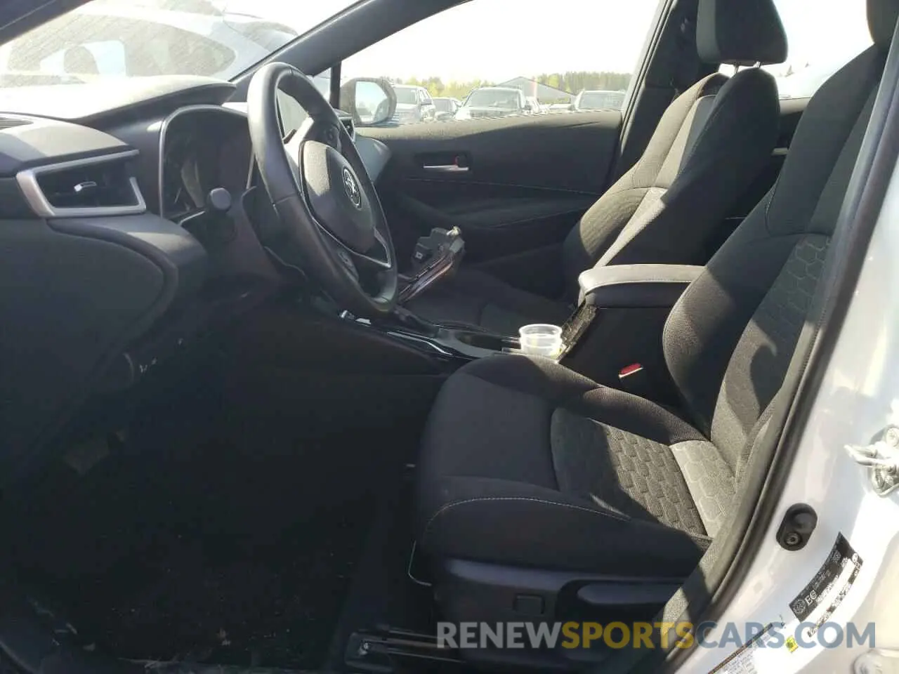7 Photograph of a damaged car JTNK4MBE8P3192057 TOYOTA COROLLA 2023
