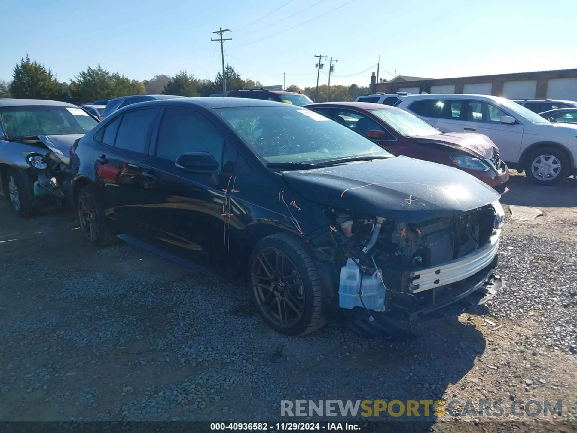 1 Photograph of a damaged car 5YFB4MCE0RP191627 TOYOTA COROLLA 2024