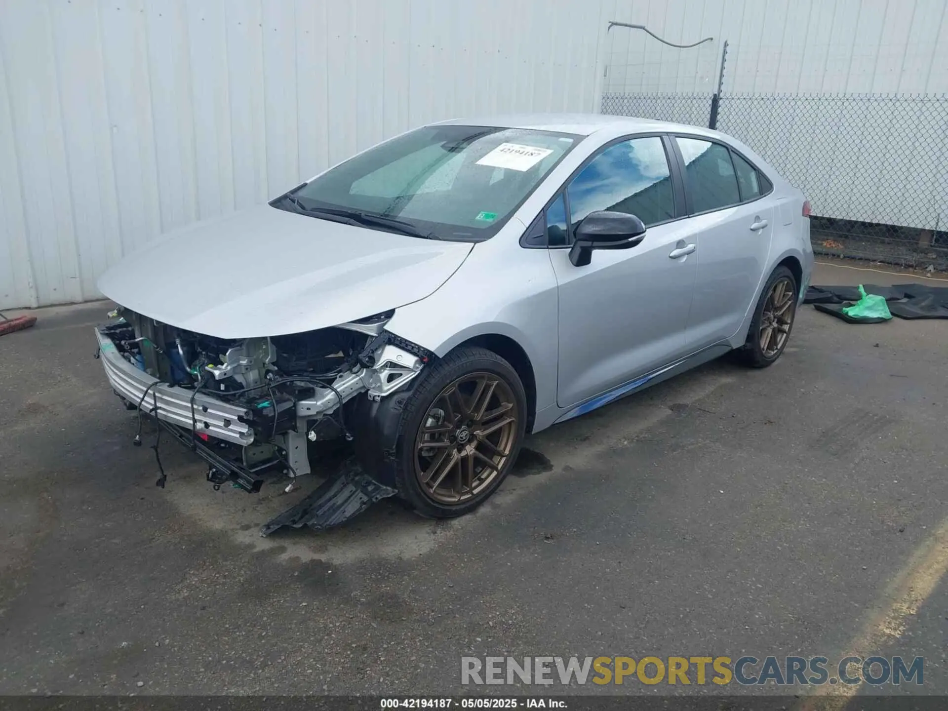 2 Photograph of a damaged car 5YFB4MCE1RP169426 TOYOTA COROLLA 2024