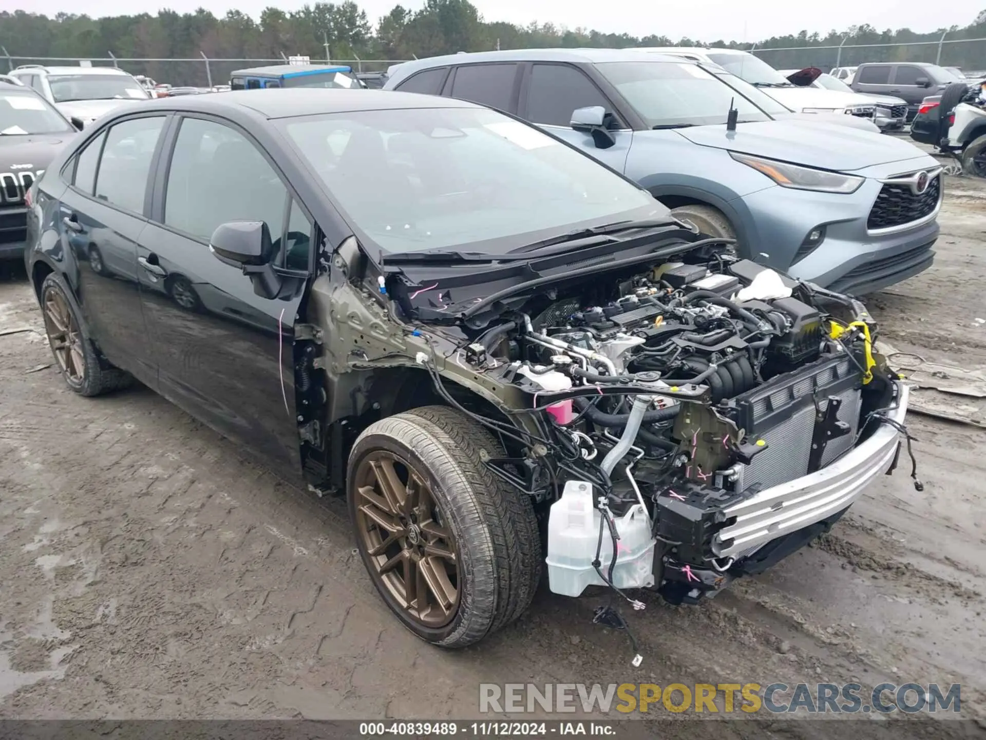 1 Photograph of a damaged car 5YFB4MCE4RP210793 TOYOTA COROLLA 2024