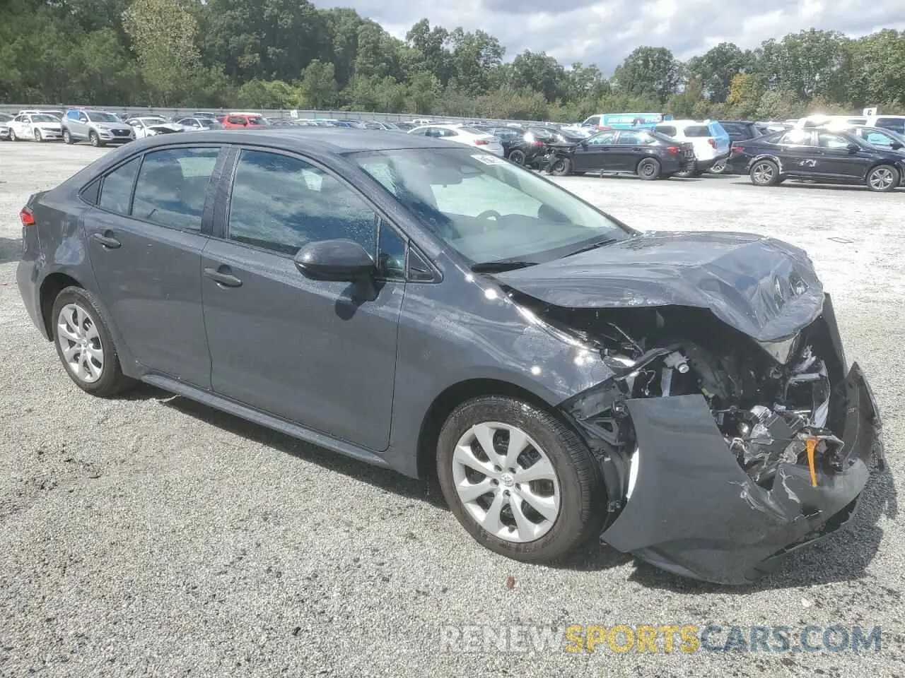4 Photograph of a damaged car 5YFB4MDE0RP086410 TOYOTA COROLLA 2024