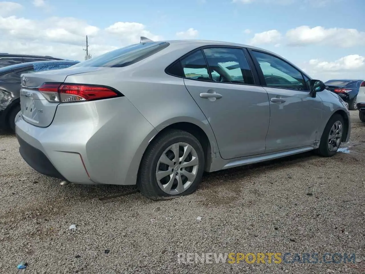 3 Photograph of a damaged car 5YFB4MDE0RP092515 TOYOTA COROLLA 2024