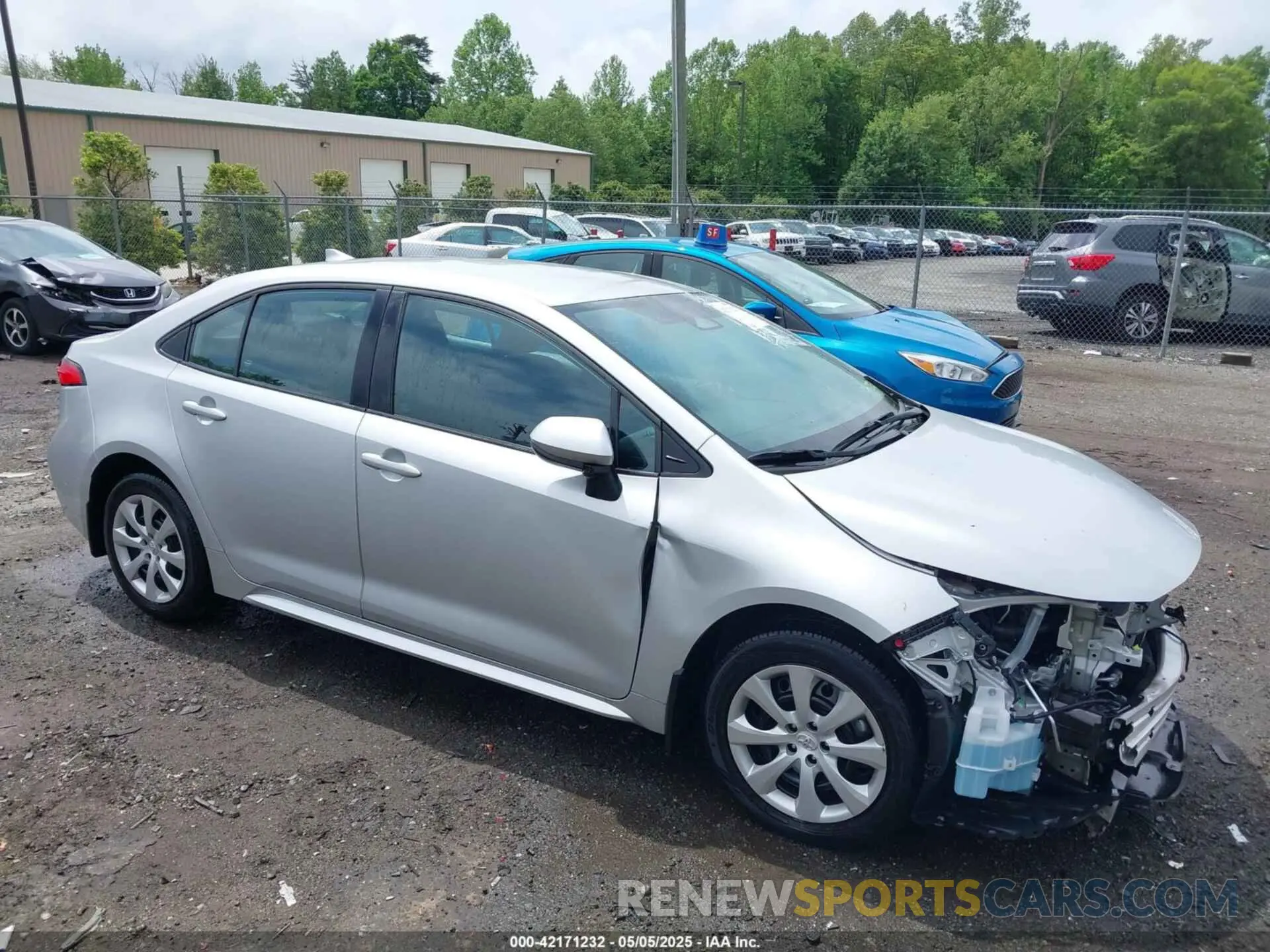 1 Photograph of a damaged car 5YFB4MDE0RP097388 TOYOTA COROLLA 2024