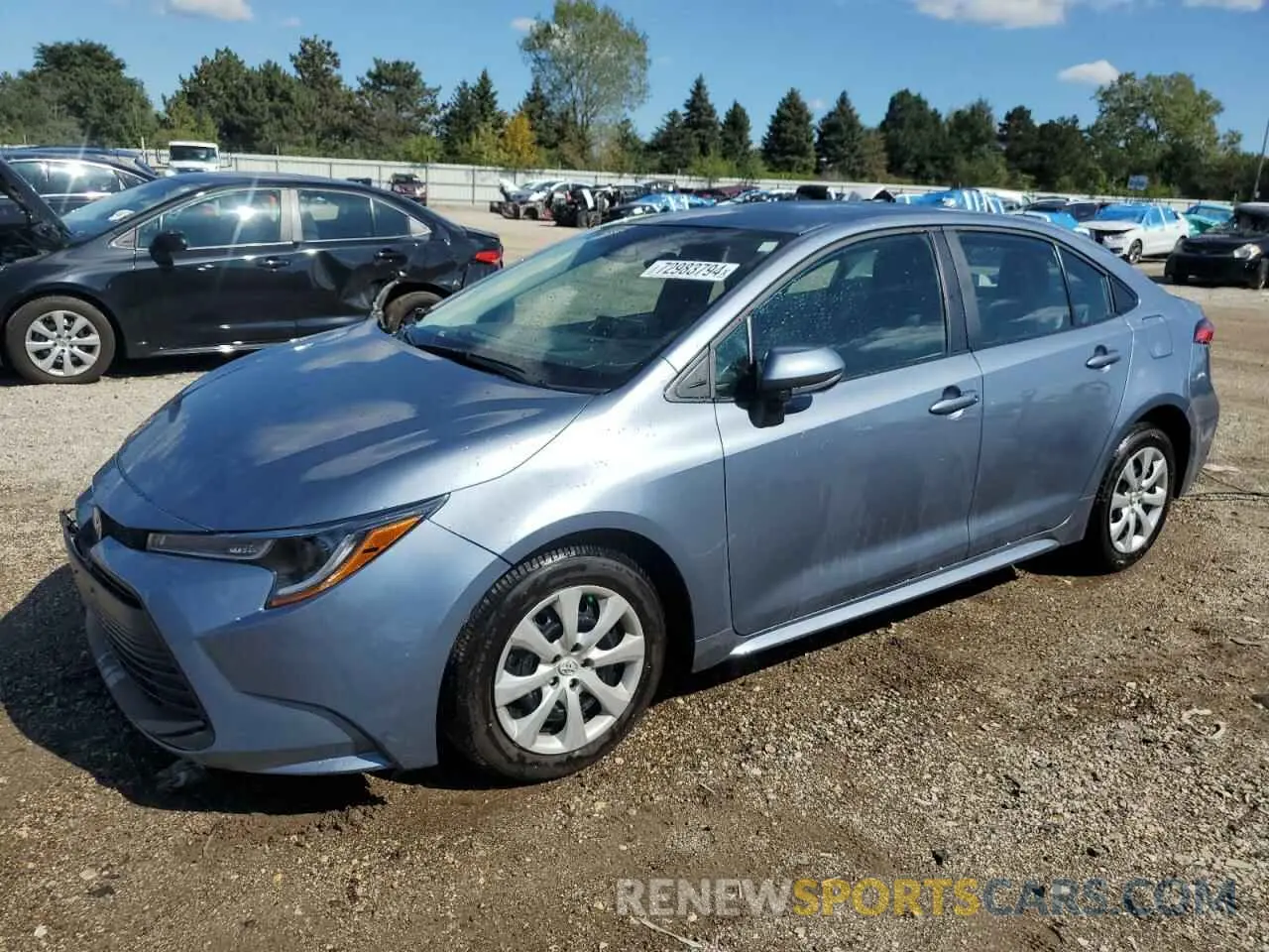 1 Photograph of a damaged car 5YFB4MDE0RP102170 TOYOTA COROLLA 2024