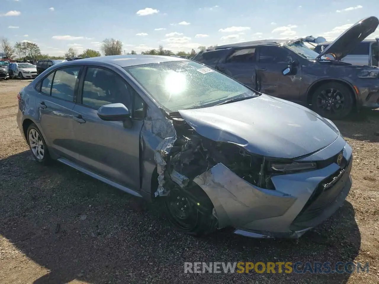 4 Photograph of a damaged car 5YFB4MDE0RP102170 TOYOTA COROLLA 2024