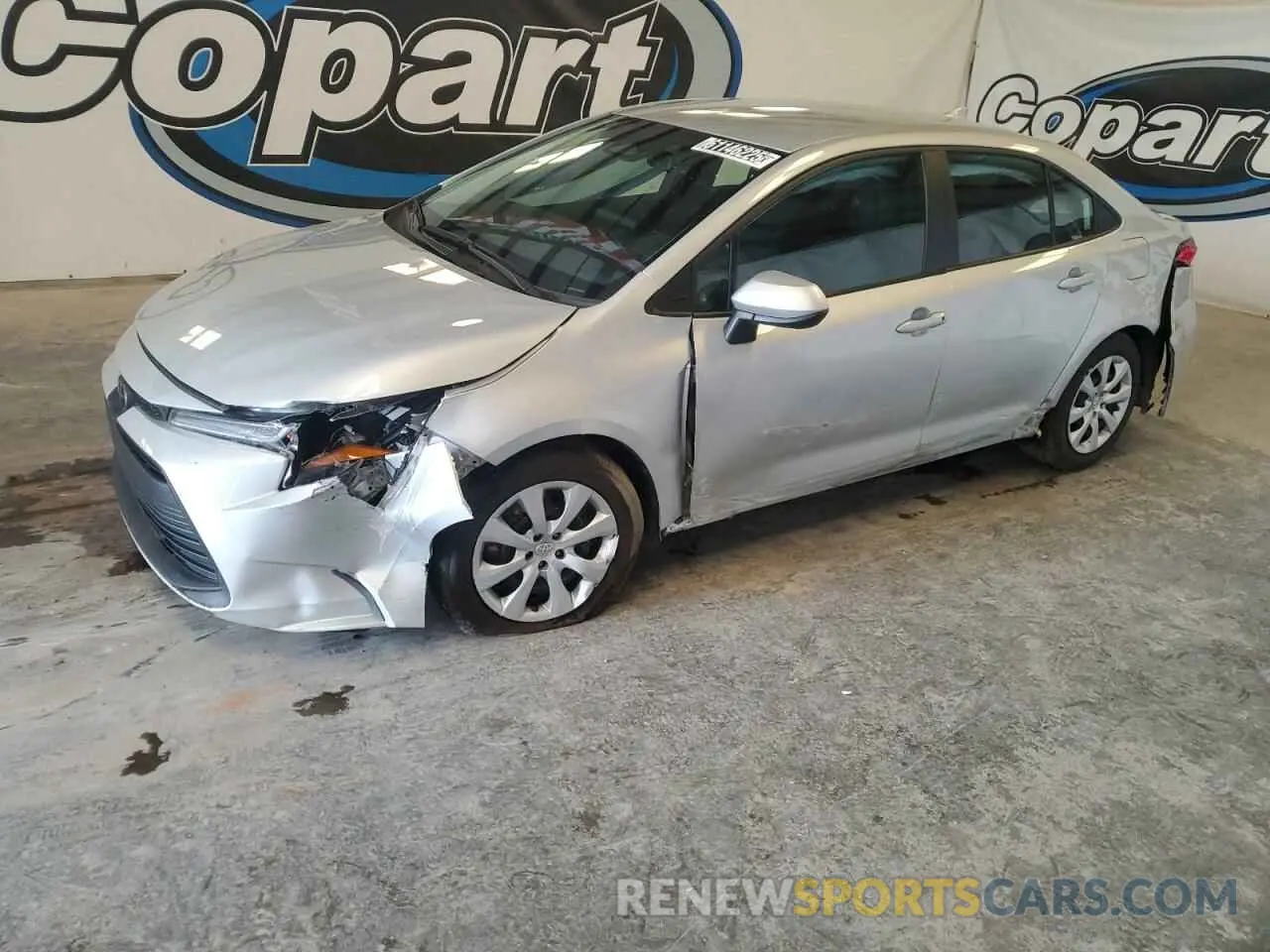 1 Photograph of a damaged car 5YFB4MDE0RP103657 TOYOTA COROLLA 2024