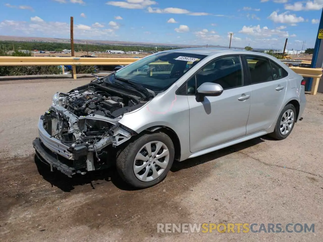 1 Photograph of a damaged car 5YFB4MDE0RP111435 TOYOTA COROLLA 2024