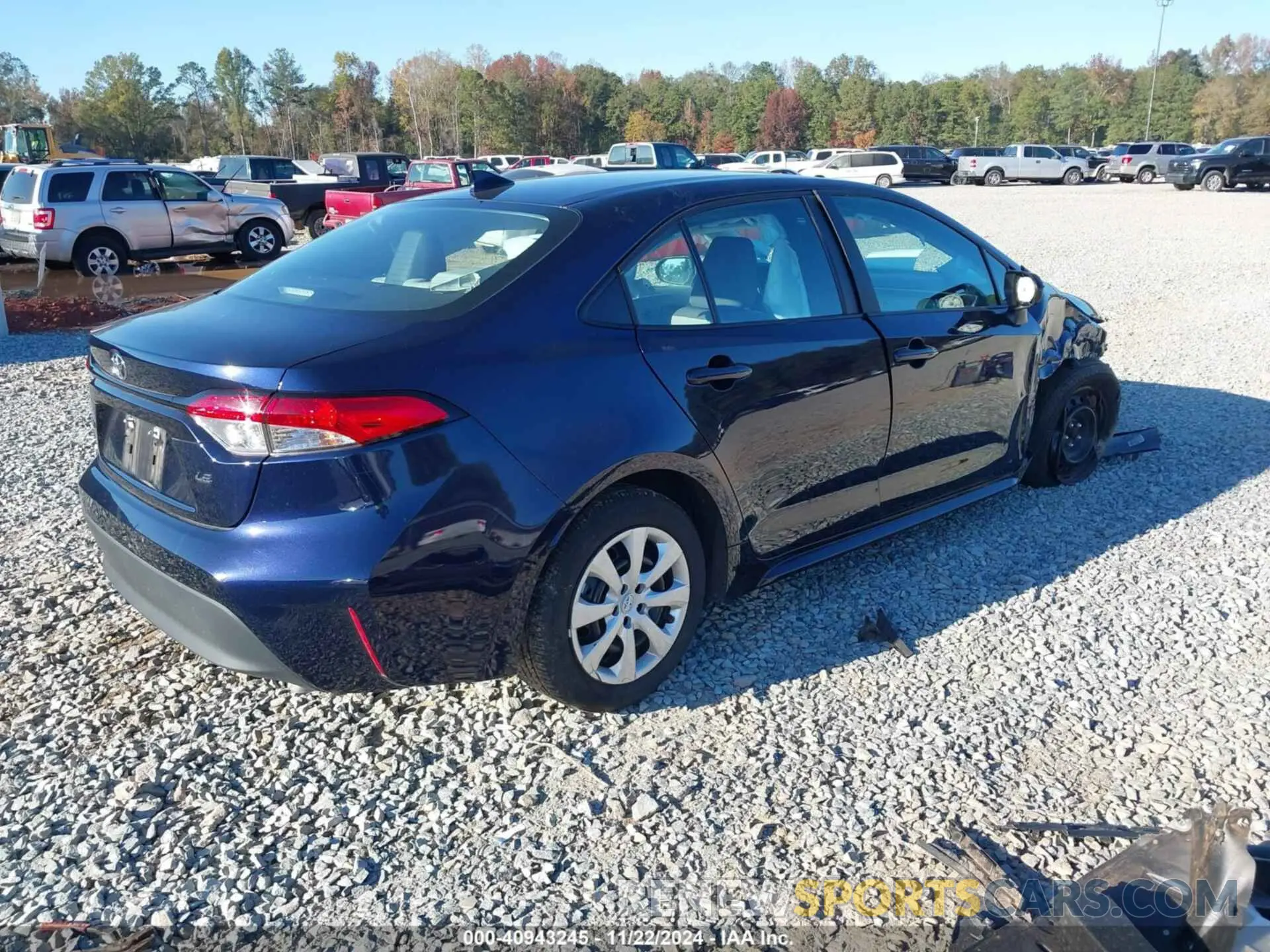 4 Photograph of a damaged car 5YFB4MDE0RP115839 TOYOTA COROLLA 2024