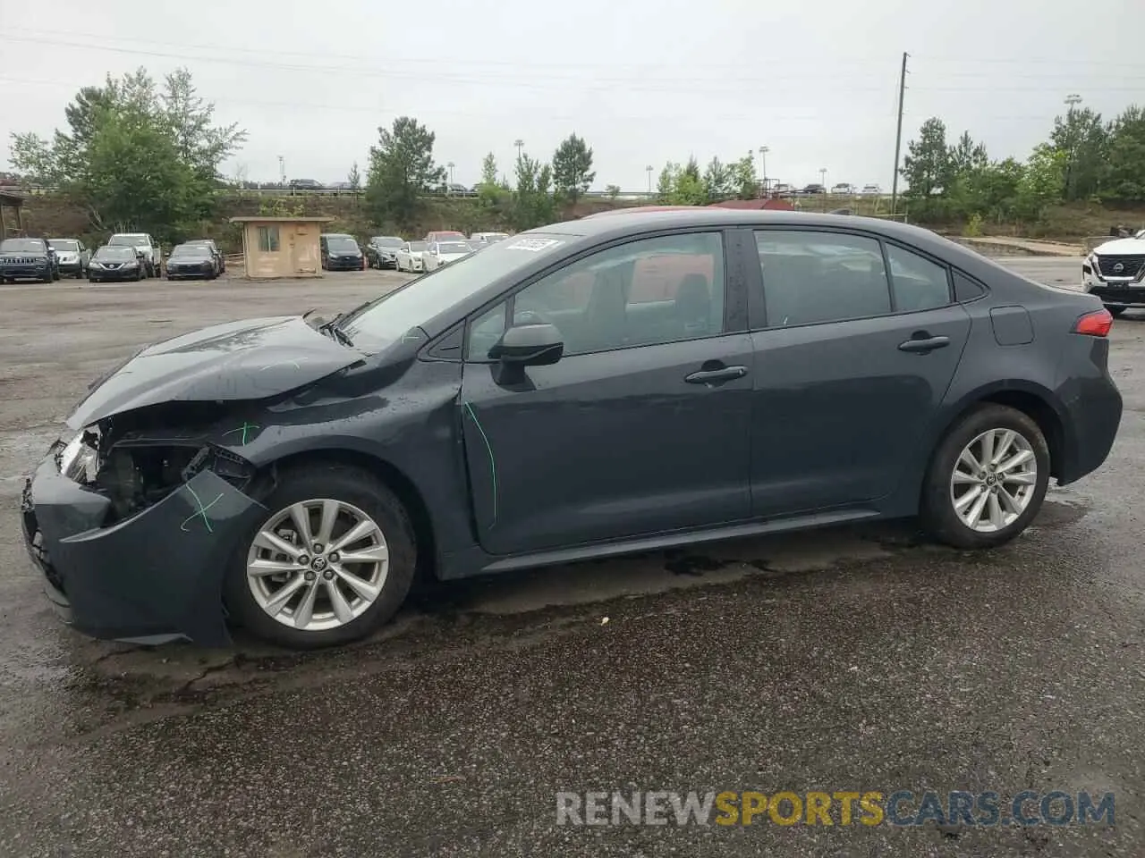 1 Photograph of a damaged car 5YFB4MDE0RP122077 TOYOTA COROLLA 2024