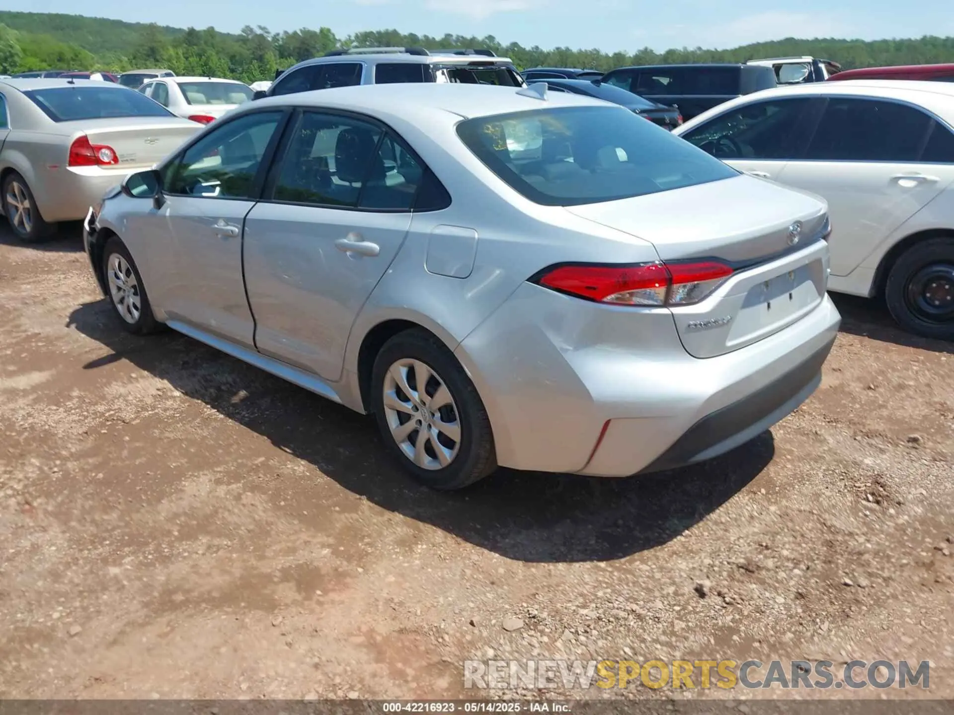 3 Photograph of a damaged car 5YFB4MDE0RP122550 TOYOTA COROLLA 2024
