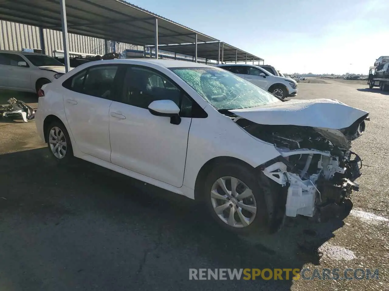 4 Photograph of a damaged car 5YFB4MDE0RP126209 TOYOTA COROLLA 2024