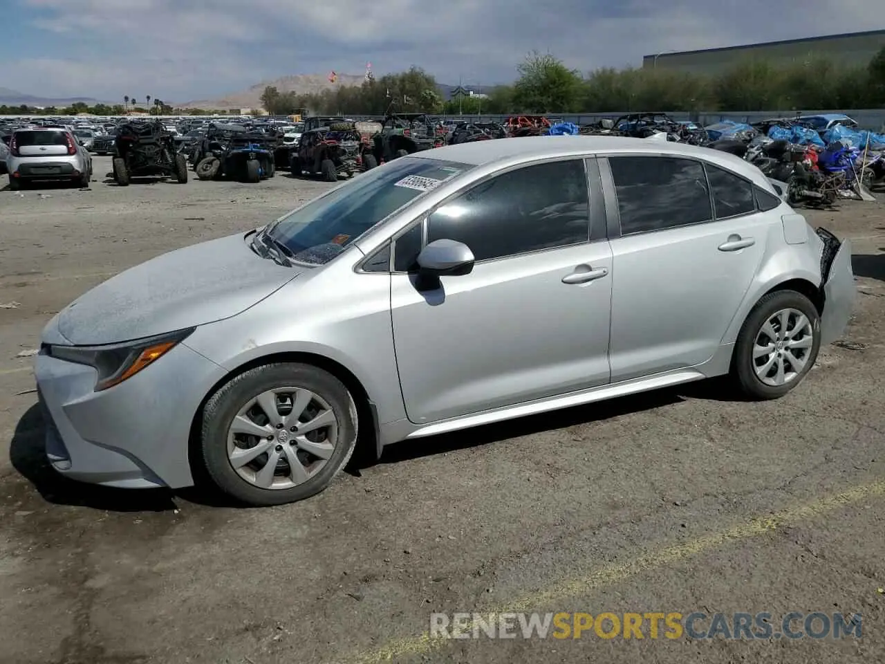 1 Photograph of a damaged car 5YFB4MDE0RP126520 TOYOTA COROLLA 2024