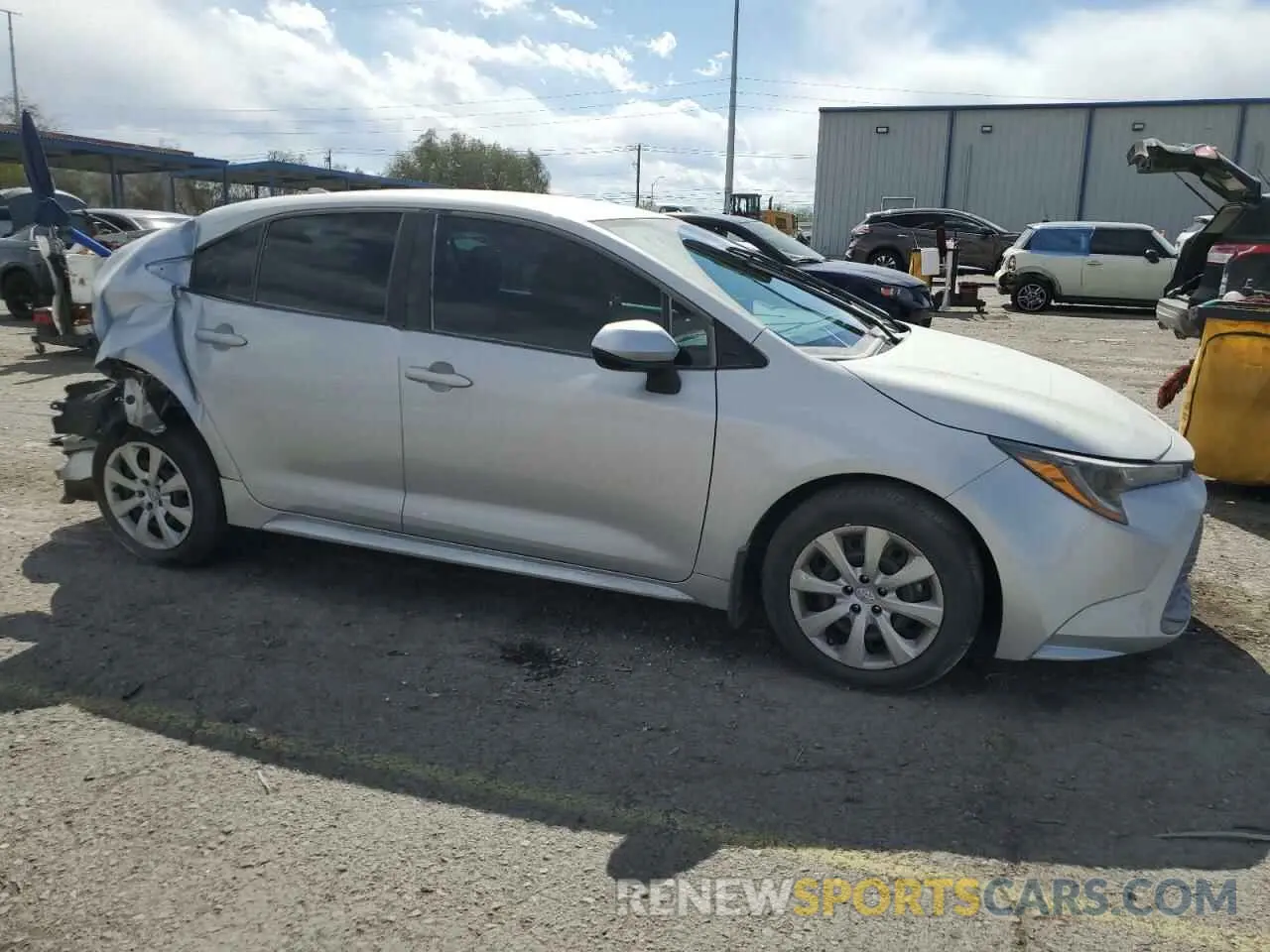 4 Photograph of a damaged car 5YFB4MDE0RP126520 TOYOTA COROLLA 2024