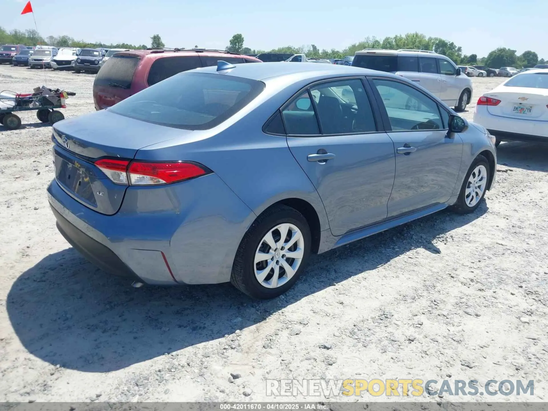 4 Photograph of a damaged car 5YFB4MDE0RP135802 TOYOTA COROLLA 2024