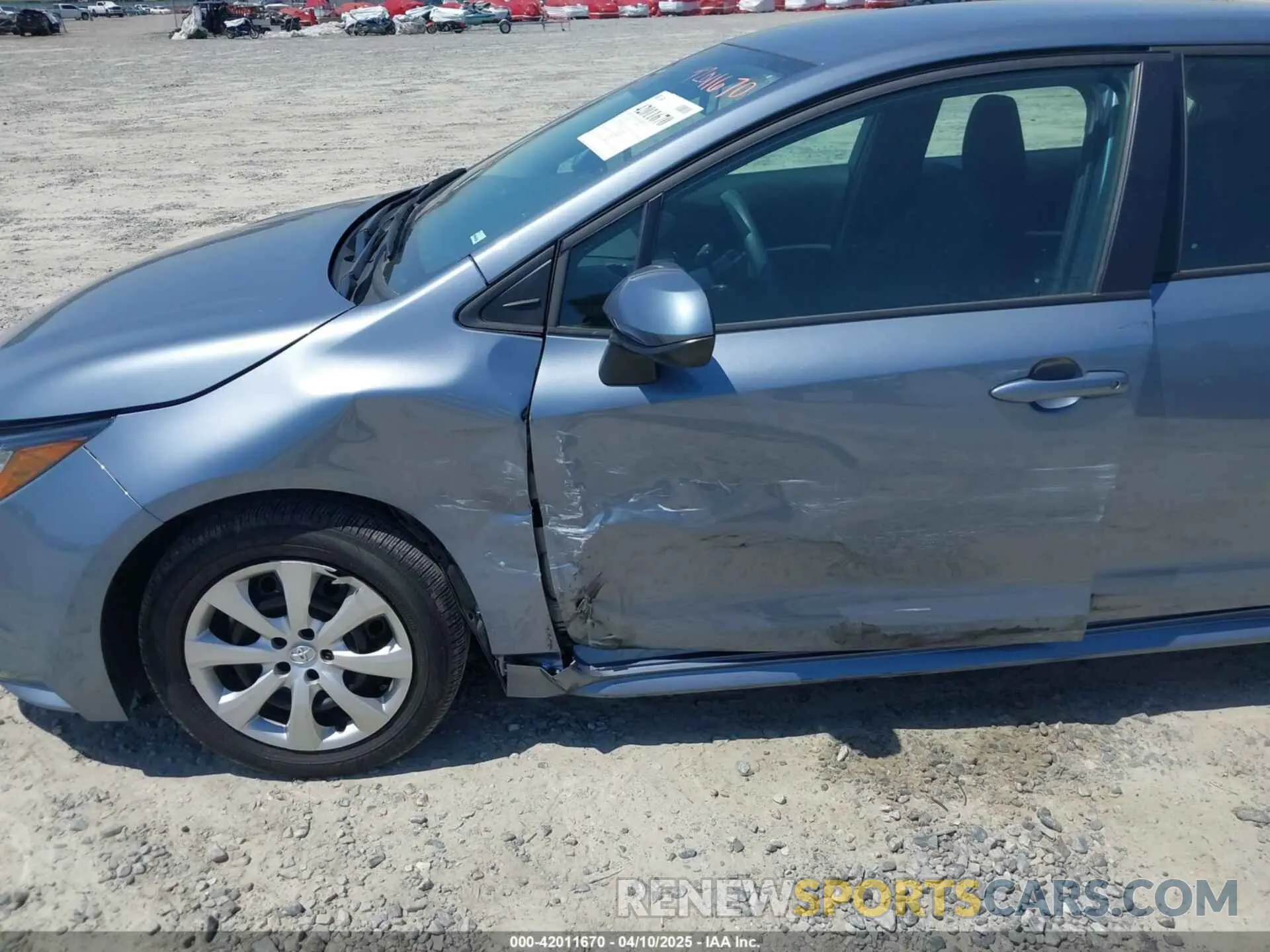 6 Photograph of a damaged car 5YFB4MDE0RP135802 TOYOTA COROLLA 2024