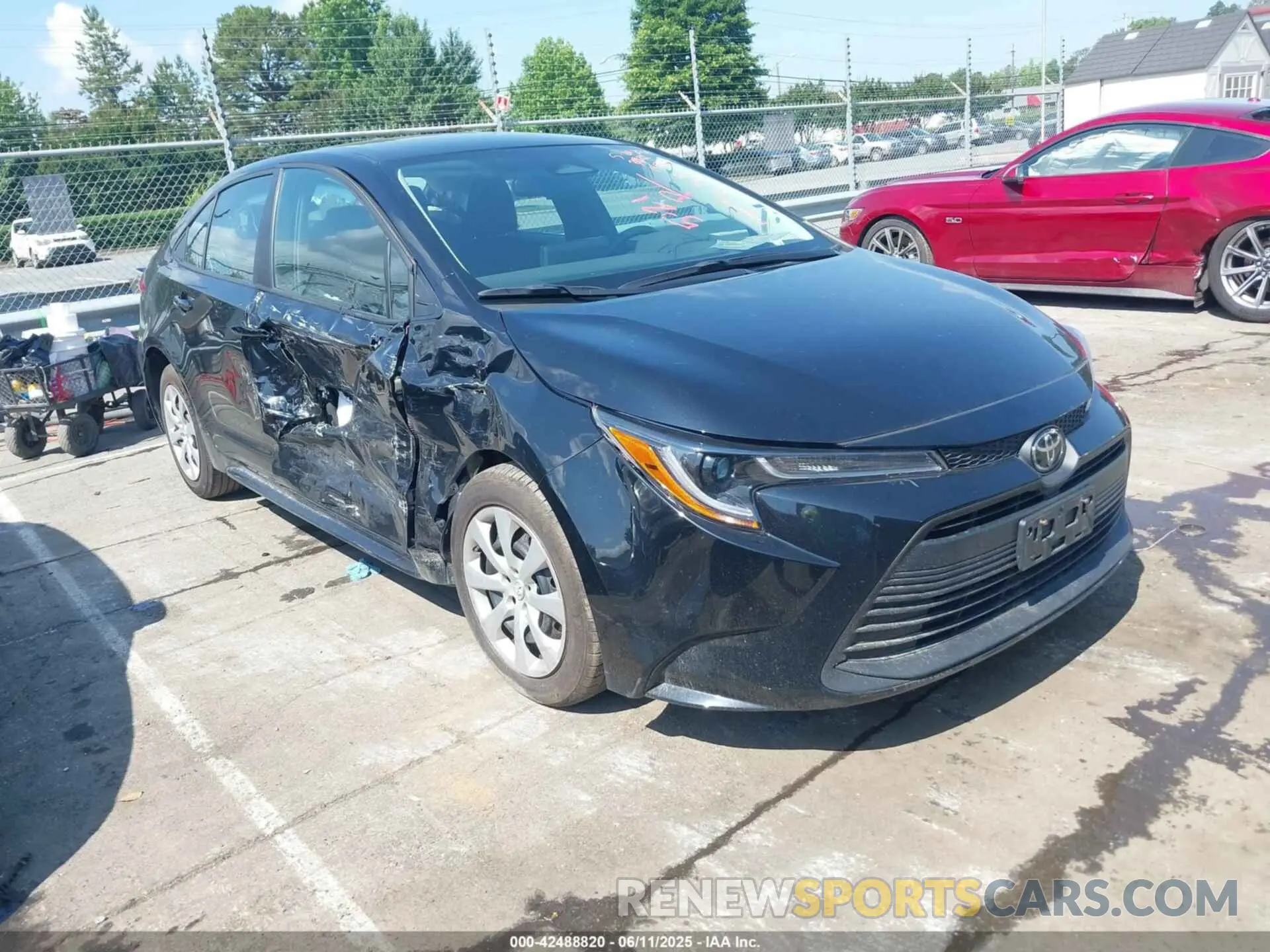 1 Photograph of a damaged car 5YFB4MDE0RP145570 TOYOTA COROLLA 2024