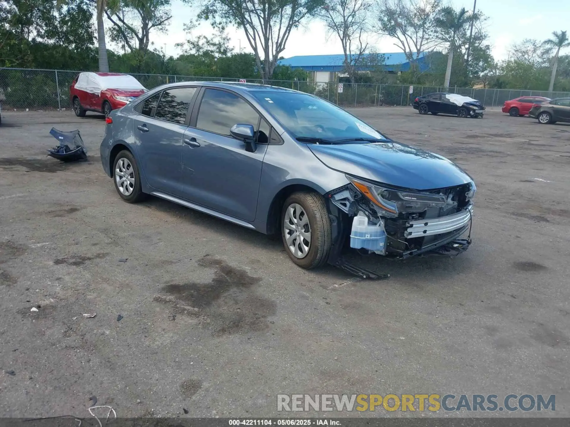 1 Photograph of a damaged car 5YFB4MDE0RP156942 TOYOTA COROLLA 2024