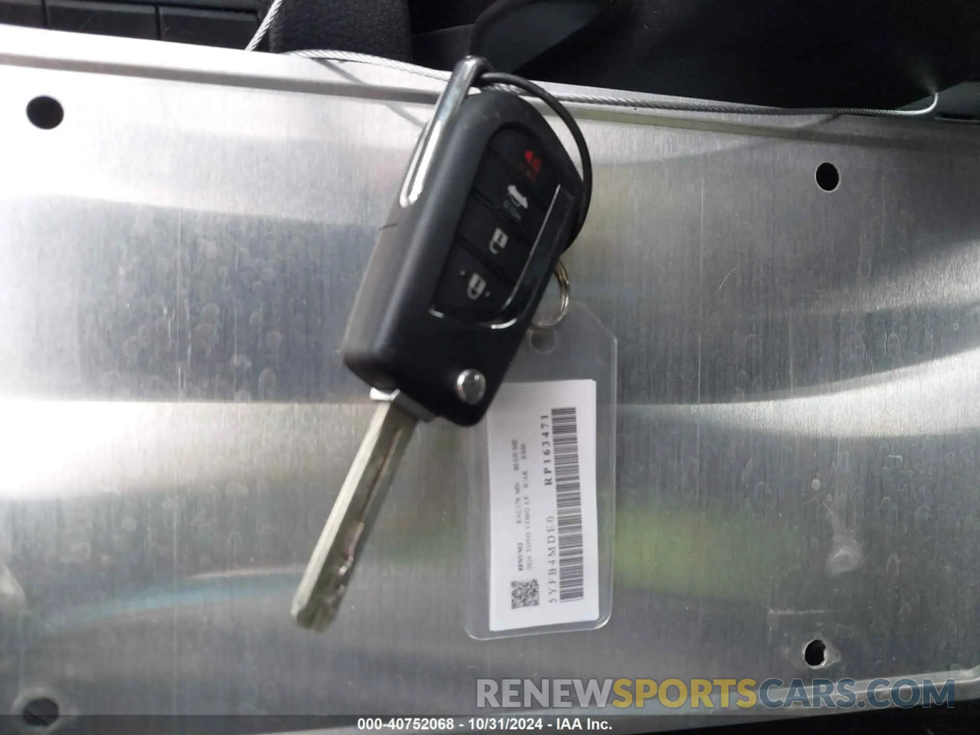 11 Photograph of a damaged car 5YFB4MDE0RP163471 TOYOTA COROLLA 2024