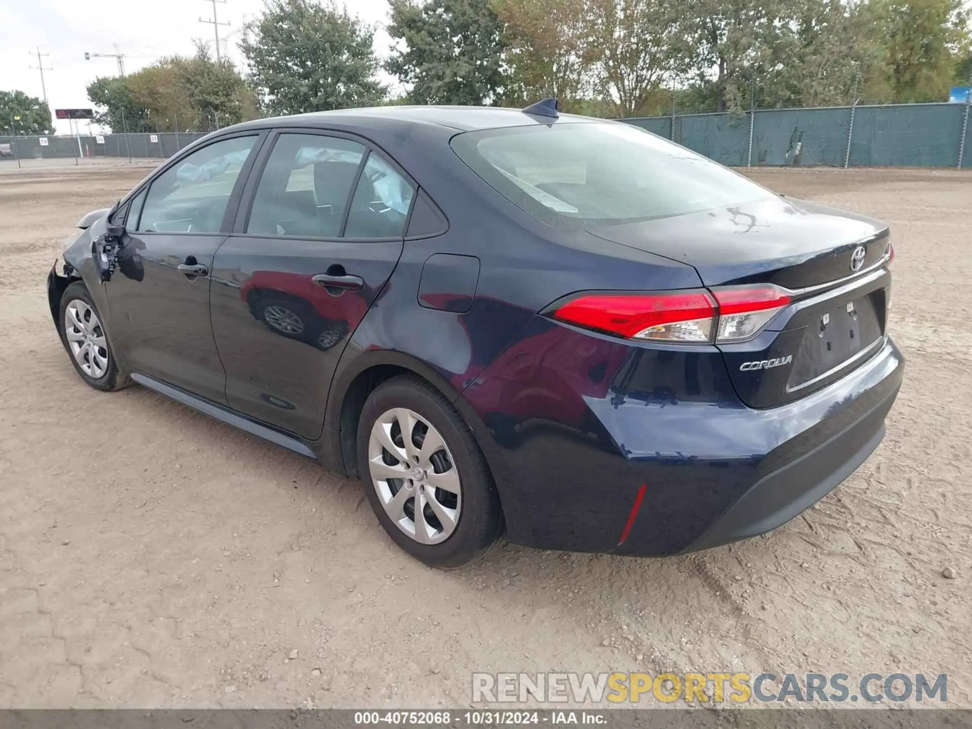 3 Photograph of a damaged car 5YFB4MDE0RP163471 TOYOTA COROLLA 2024