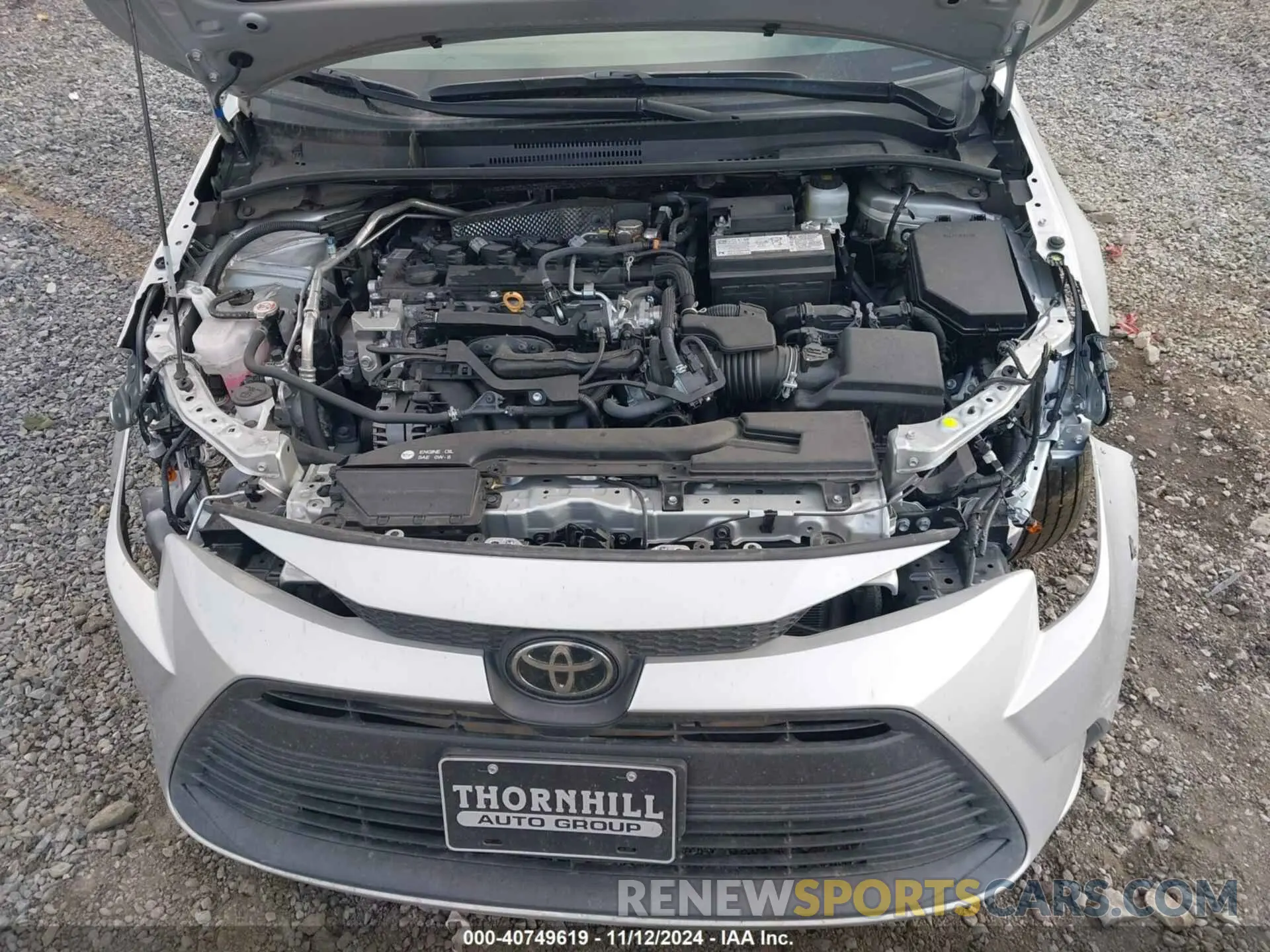 10 Photograph of a damaged car 5YFB4MDE0RP174163 TOYOTA COROLLA 2024