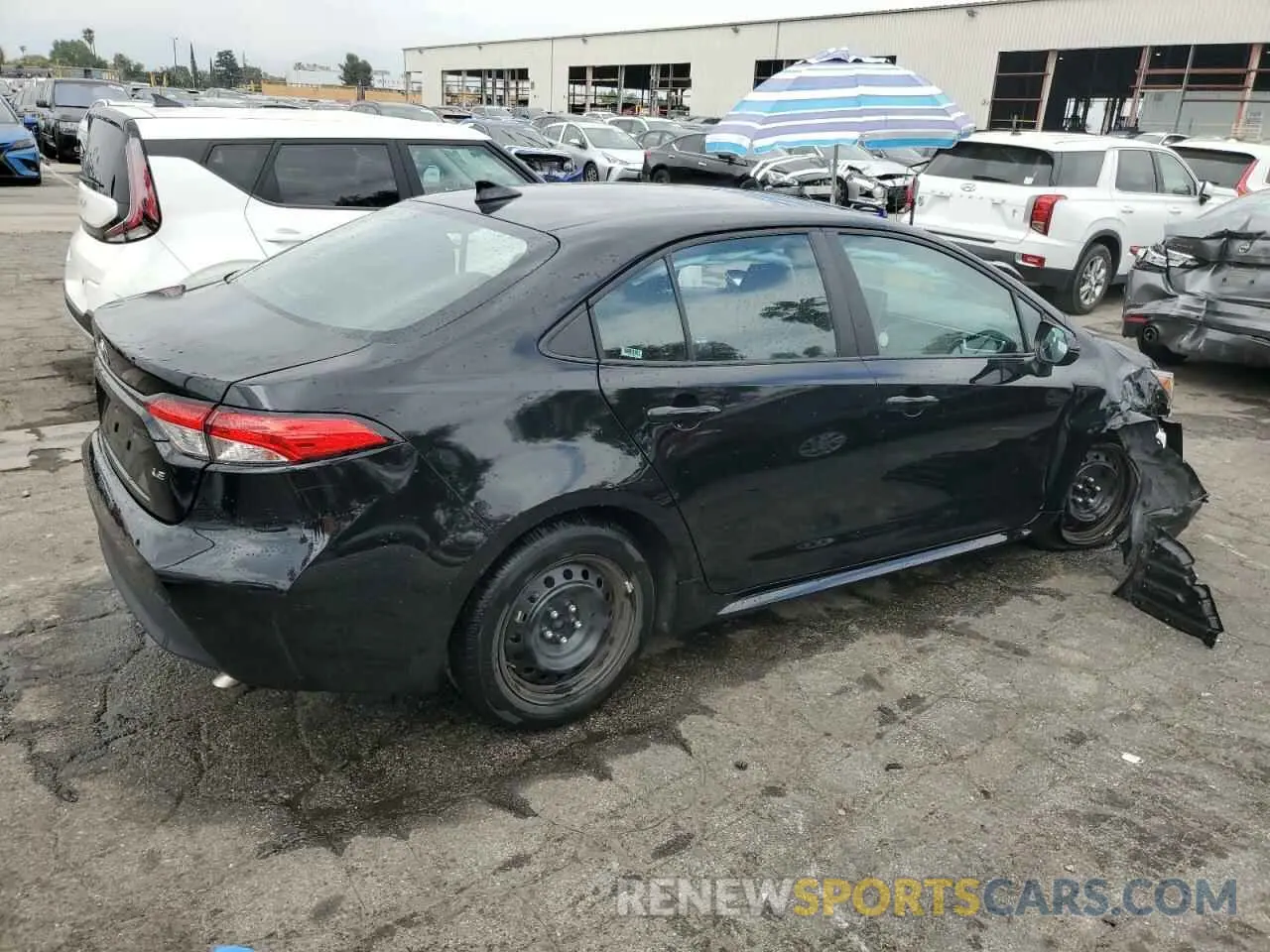 3 Photograph of a damaged car 5YFB4MDE0RP176897 TOYOTA COROLLA 2024