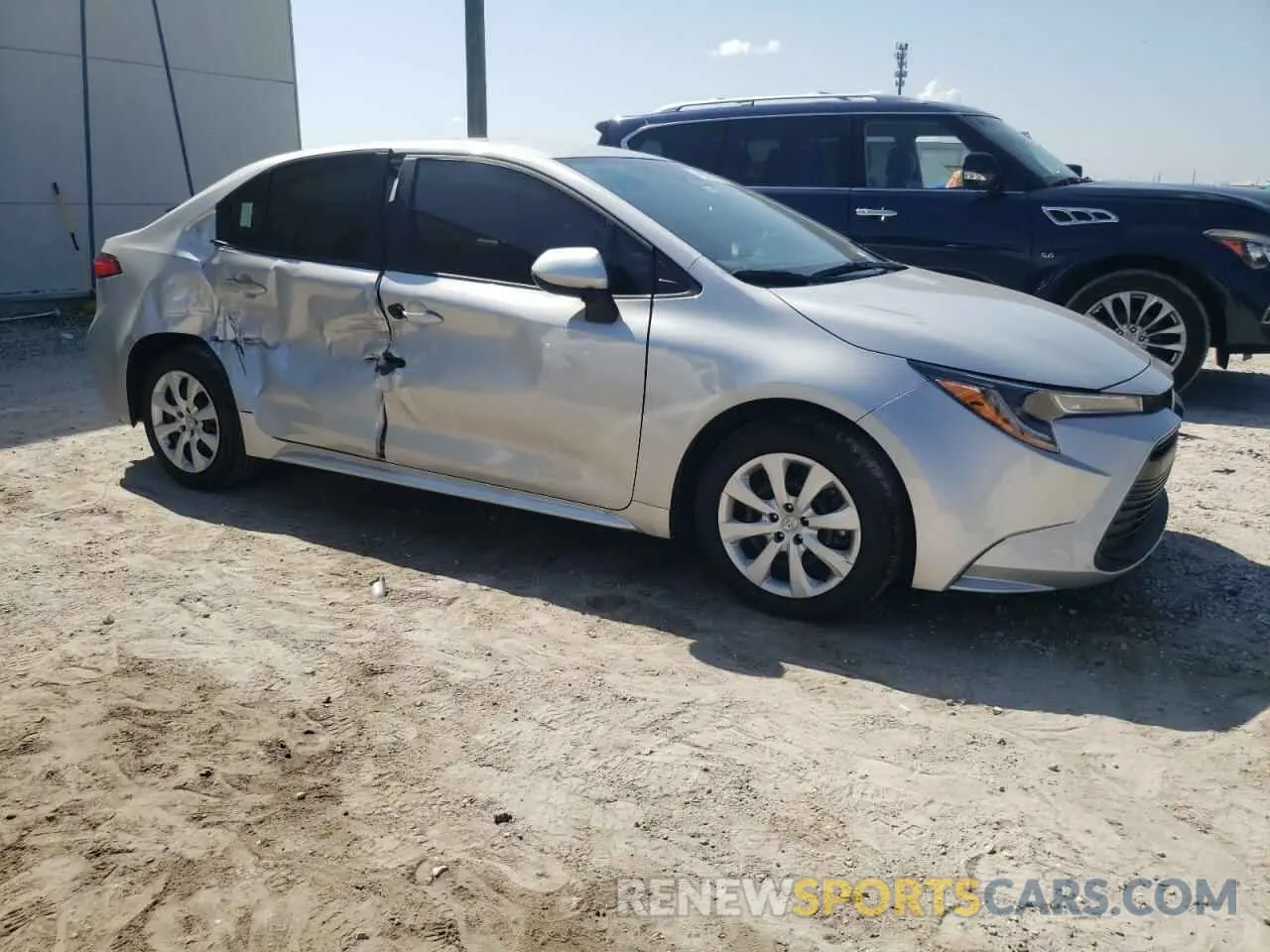 4 Photograph of a damaged car 5YFB4MDE0RP186605 TOYOTA COROLLA 2024