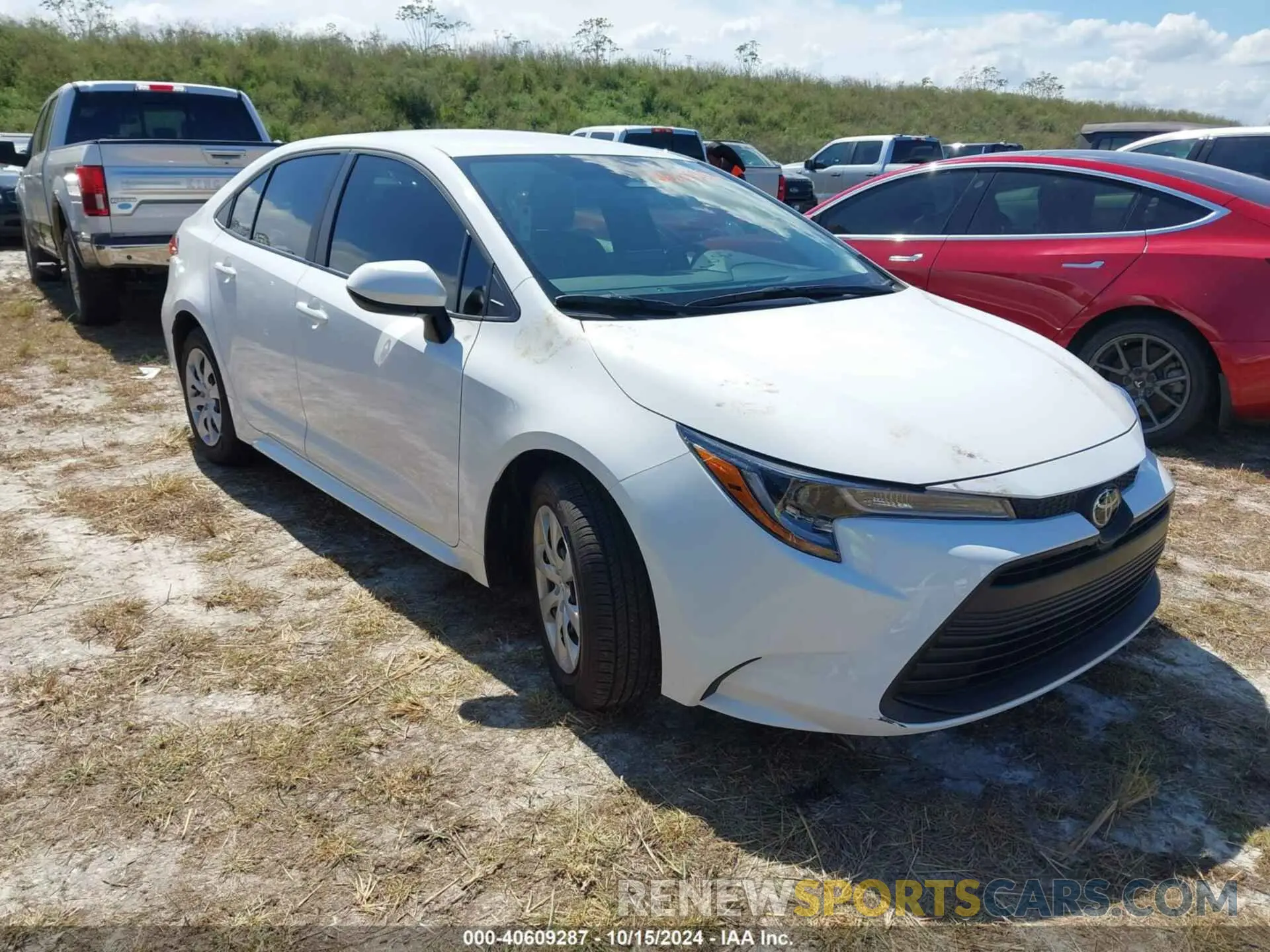 1 Photograph of a damaged car 5YFB4MDE0RP187138 TOYOTA COROLLA 2024