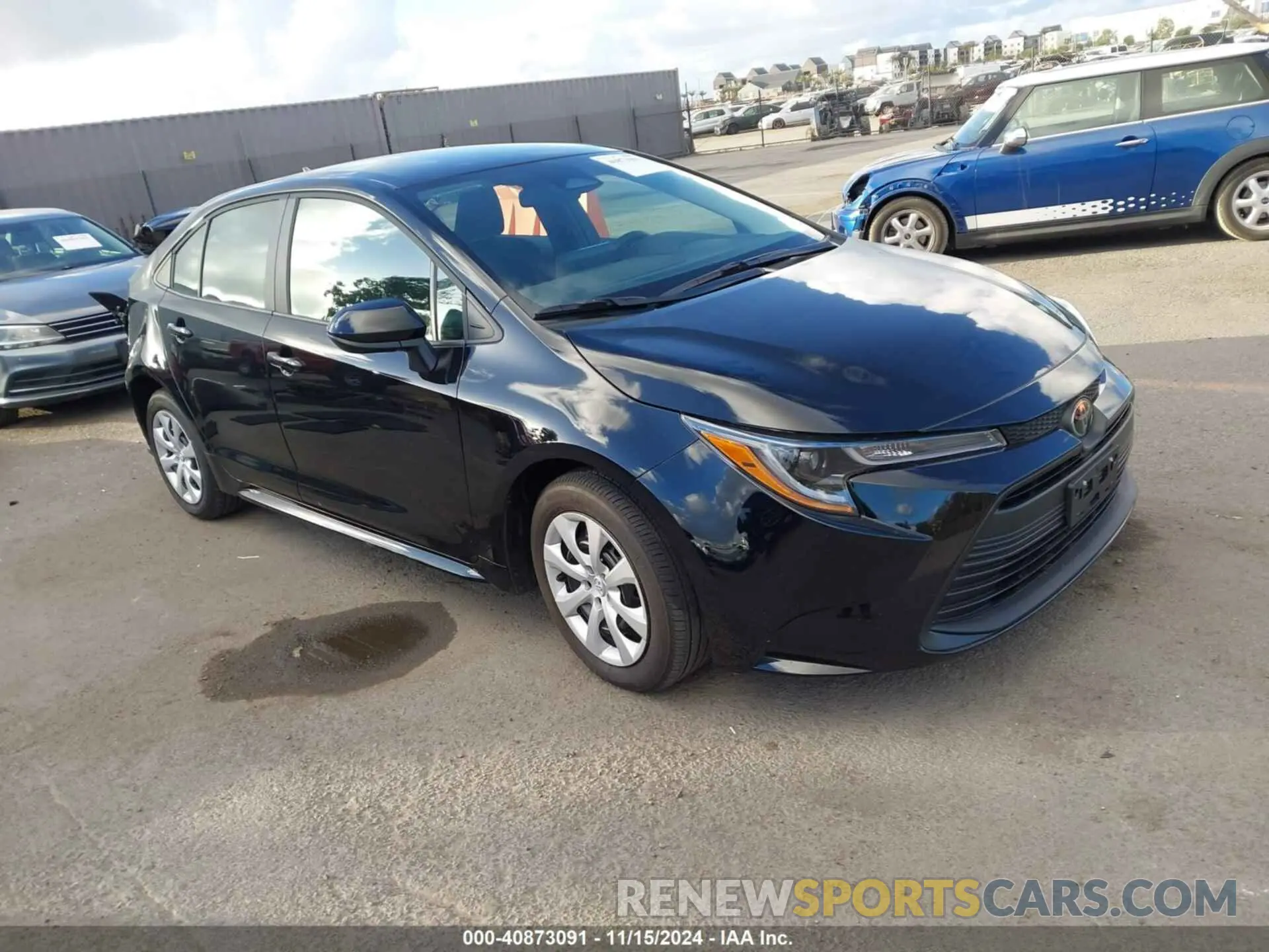 1 Photograph of a damaged car 5YFB4MDE0RP188564 TOYOTA COROLLA 2024