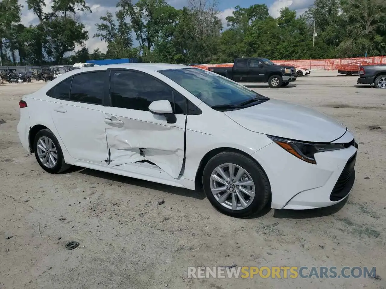 4 Photograph of a damaged car 5YFB4MDE0RP192498 TOYOTA COROLLA 2024