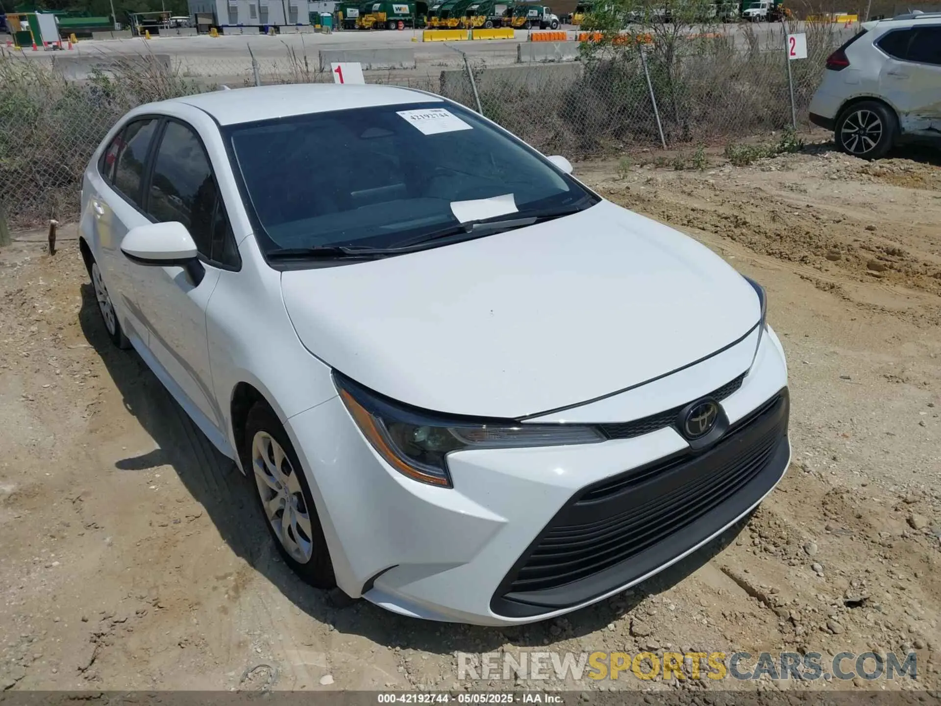1 Photograph of a damaged car 5YFB4MDE0RP199919 TOYOTA COROLLA 2024