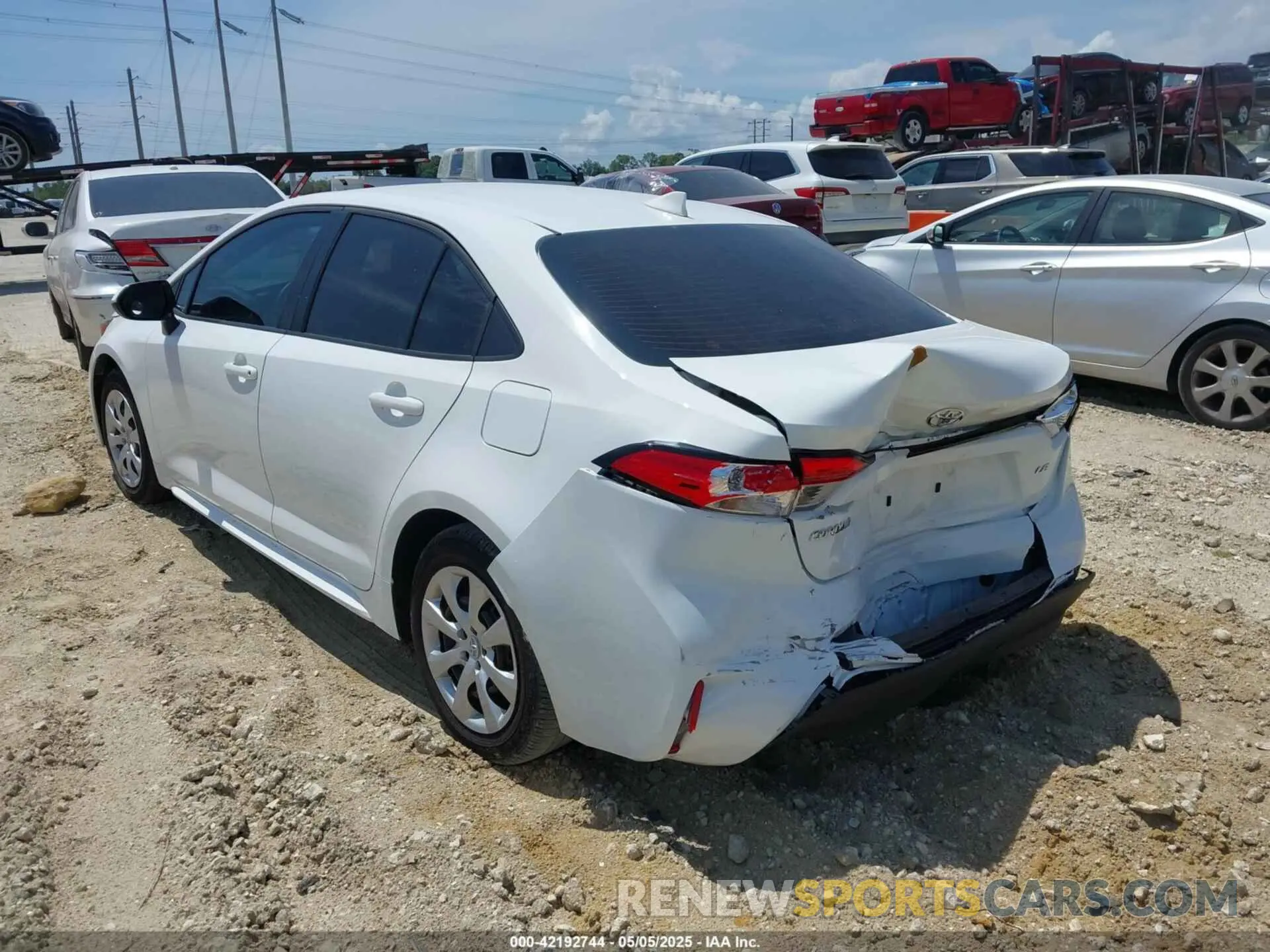 3 Photograph of a damaged car 5YFB4MDE0RP199919 TOYOTA COROLLA 2024