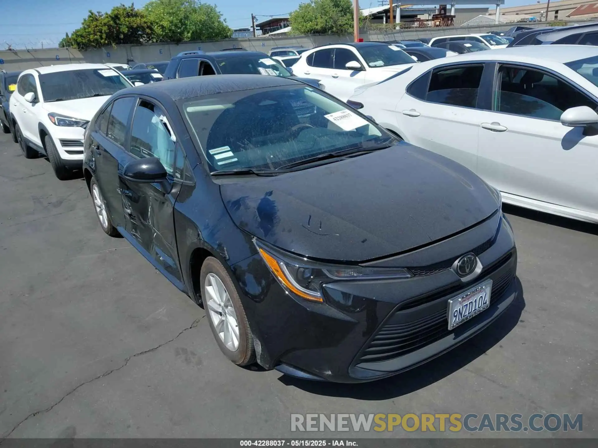 1 Photograph of a damaged car 5YFB4MDE0RP206383 TOYOTA COROLLA 2024