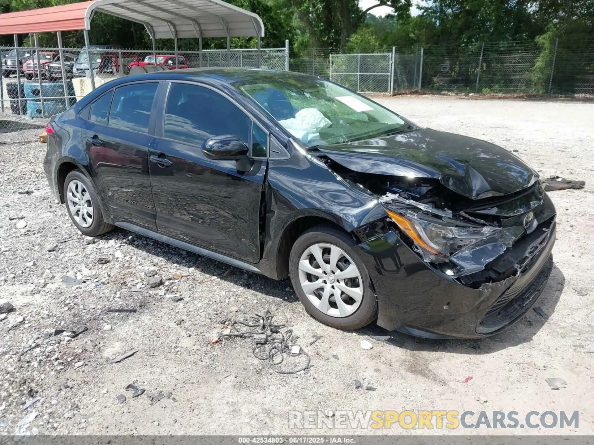 1 Photograph of a damaged car 5YFB4MDE0RP207176 TOYOTA COROLLA 2024