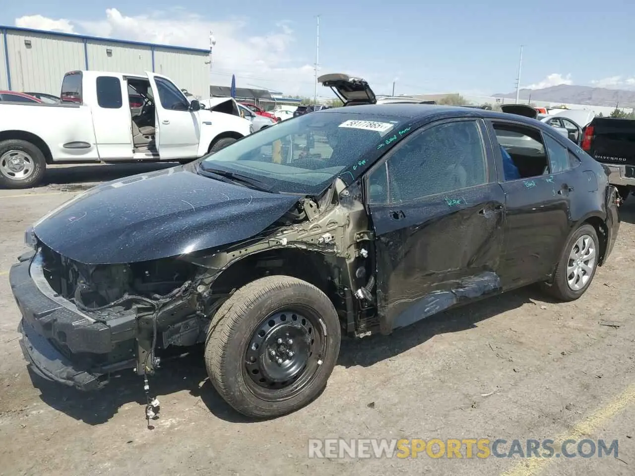1 Photograph of a damaged car 5YFB4MDE0RP208005 TOYOTA COROLLA 2024