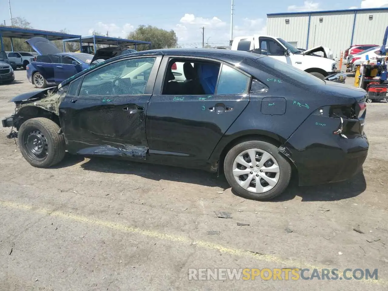 2 Photograph of a damaged car 5YFB4MDE0RP208005 TOYOTA COROLLA 2024