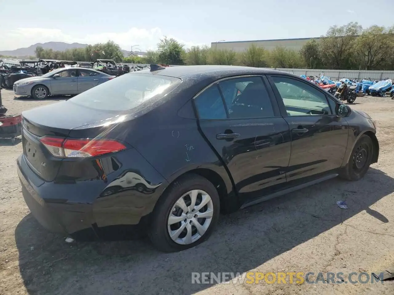 3 Photograph of a damaged car 5YFB4MDE0RP208005 TOYOTA COROLLA 2024