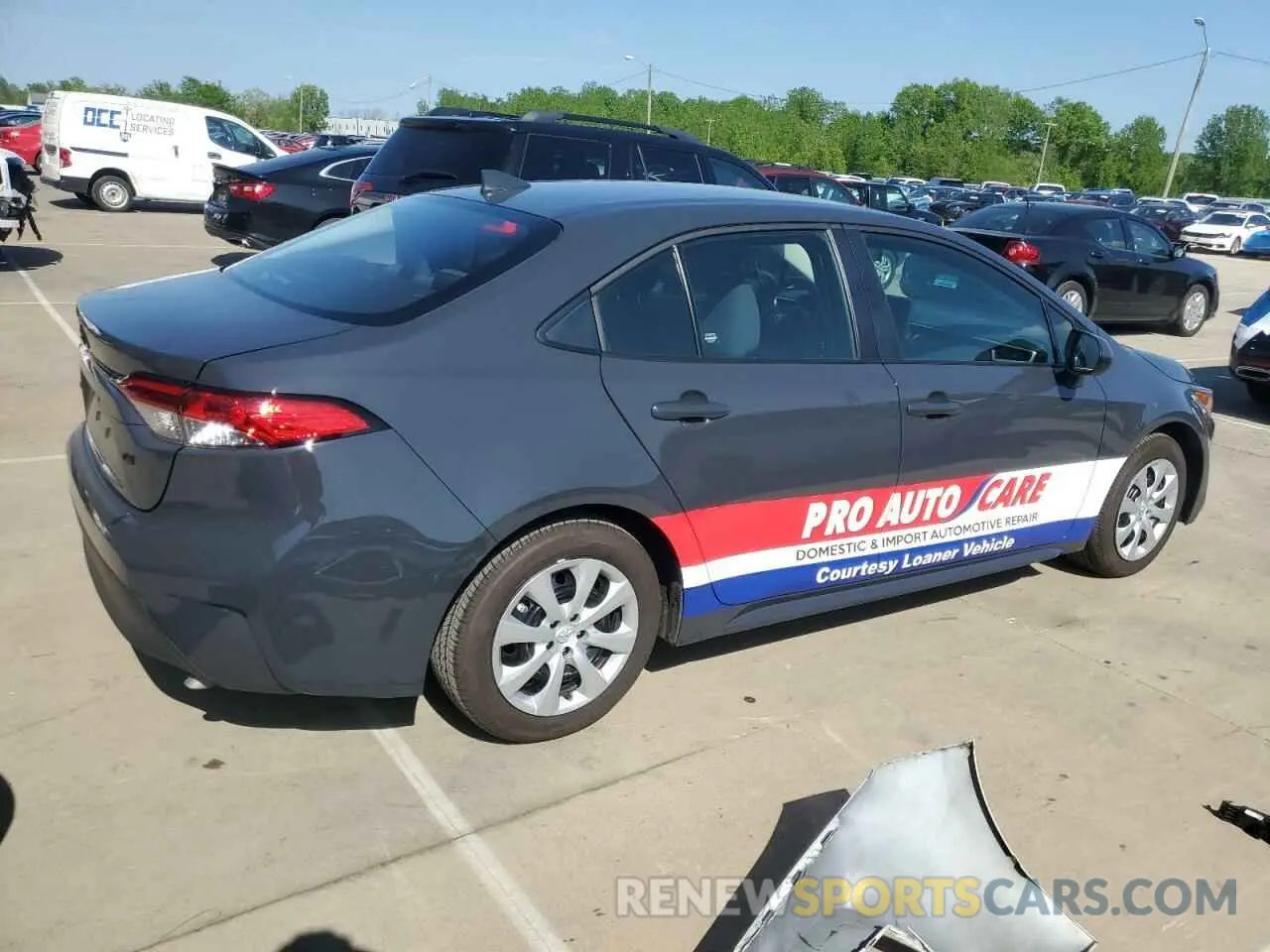 3 Photograph of a damaged car 5YFB4MDE0RP209848 TOYOTA COROLLA 2024