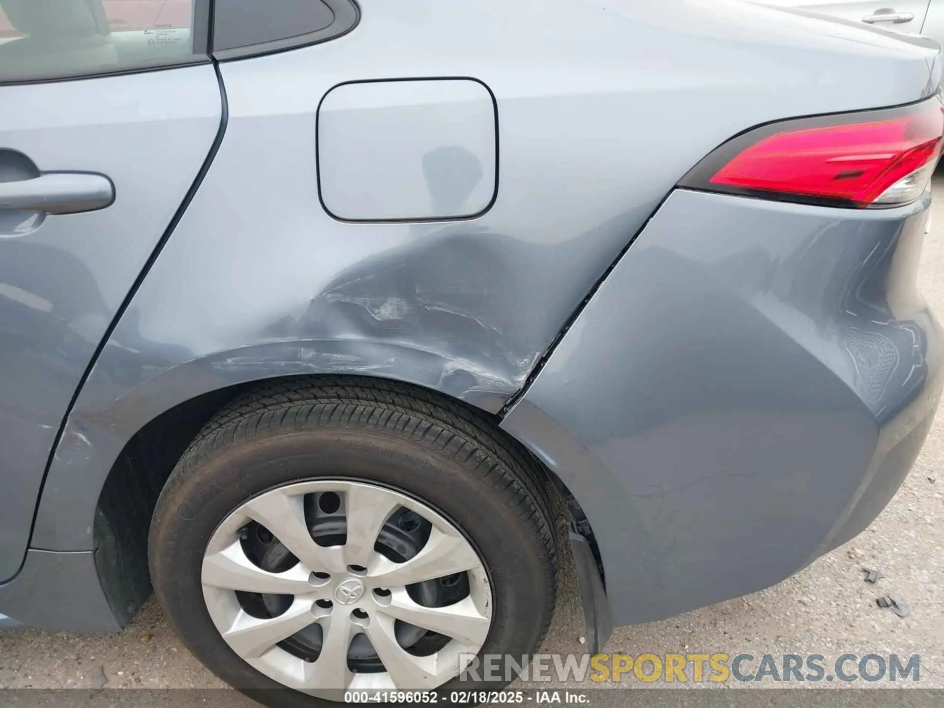 6 Photograph of a damaged car 5YFB4MDE0RP210806 TOYOTA COROLLA 2024